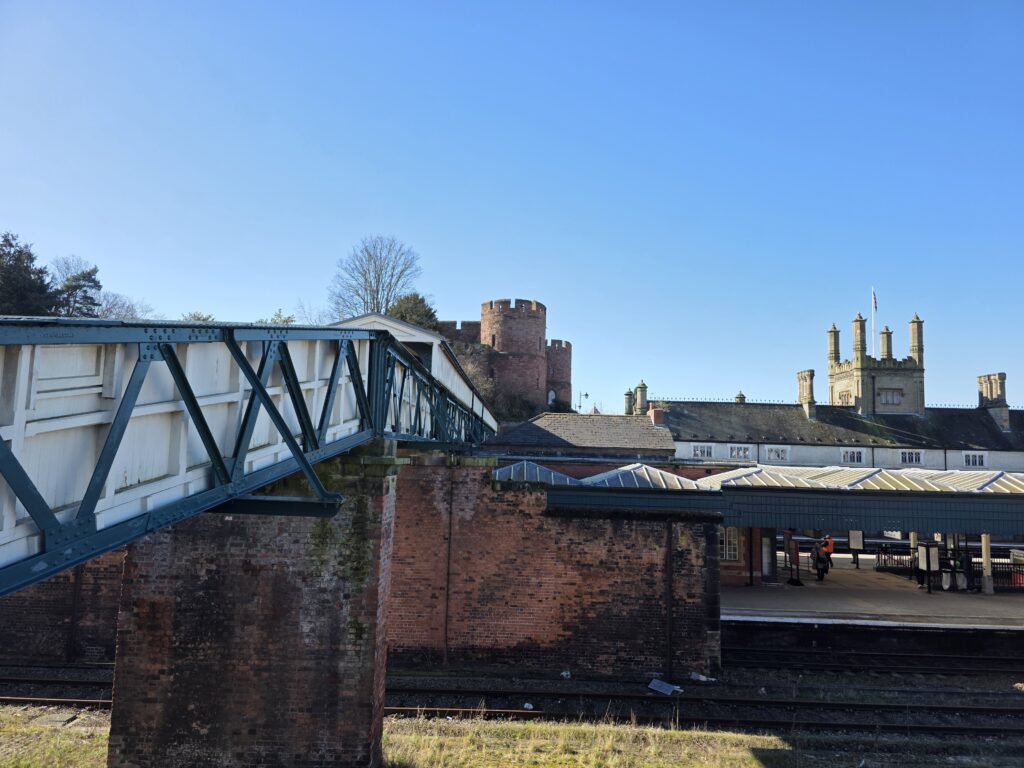 Shrewsbury Castle and Train Station