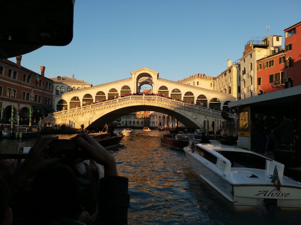 Ponte Di Rialto from the vaporetto