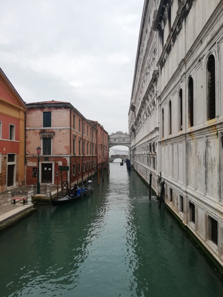 Bridge of Sighs from the back