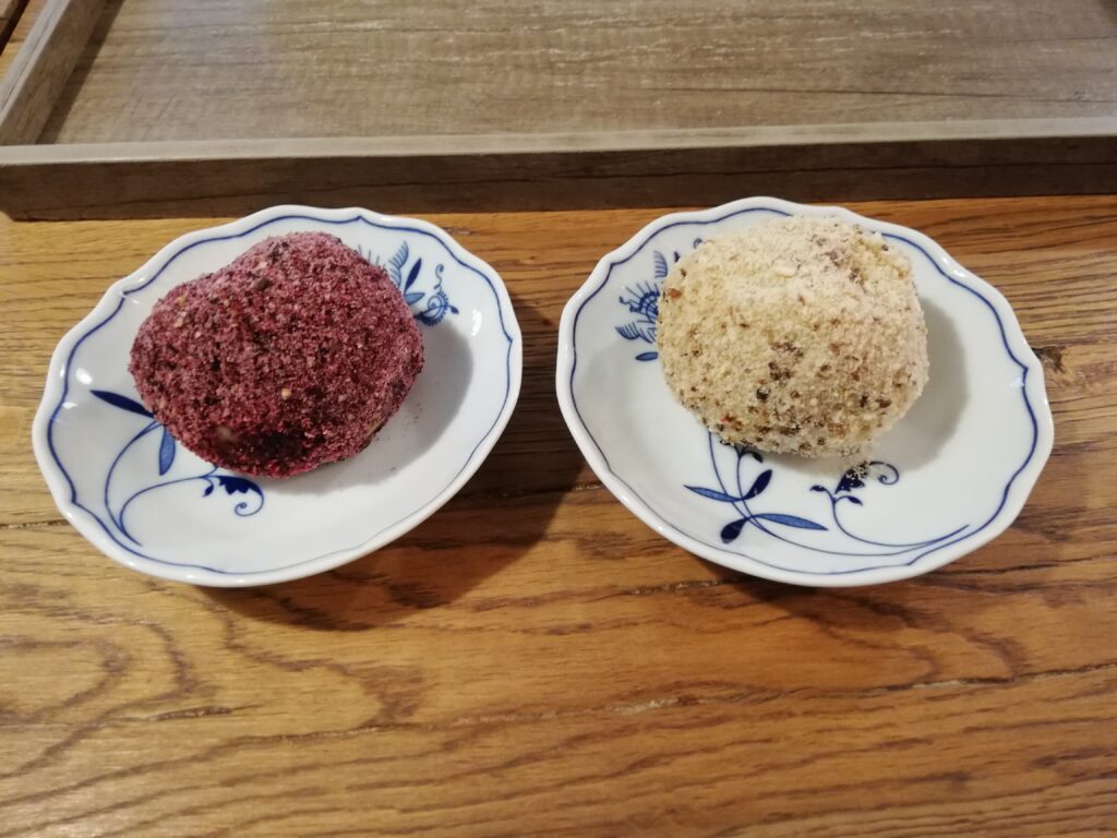 Czech dumplings as a sphere