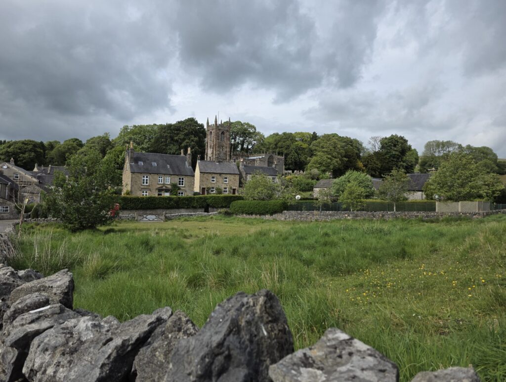 Beautiful church in a Peak District village