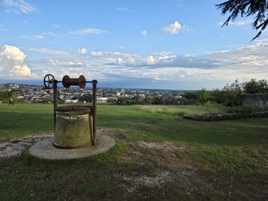 View from Bagrati Cathedral looking over the city of Kutaisi