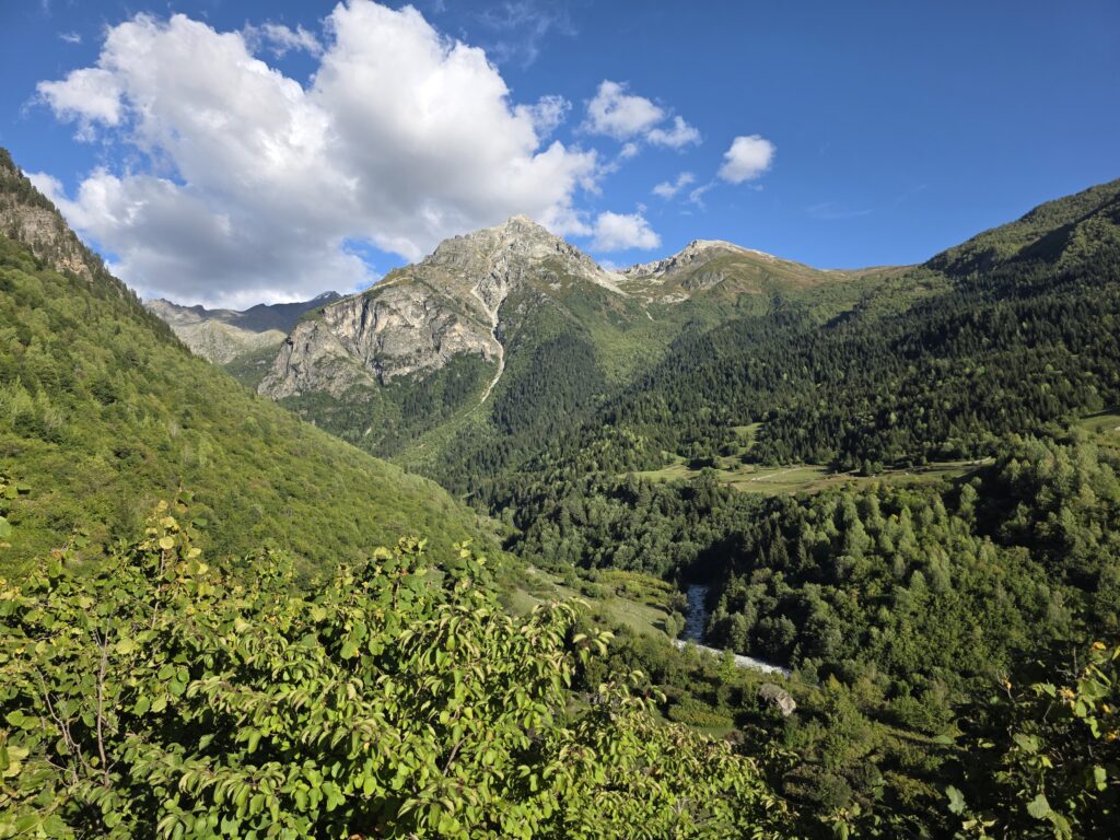 Caucasus Mountains in the Svaneti region, Georgia